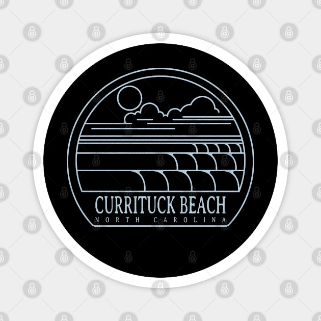 Currituck Beach, NC Summertime Vacationing Magnet by Contentarama